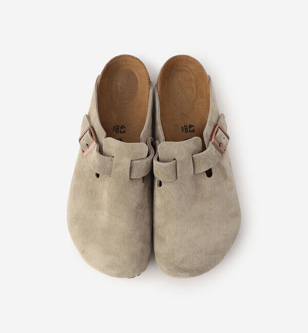  「BIRKENSTOCK | Boston LEVE TAUPE MEN」|スリッポン|