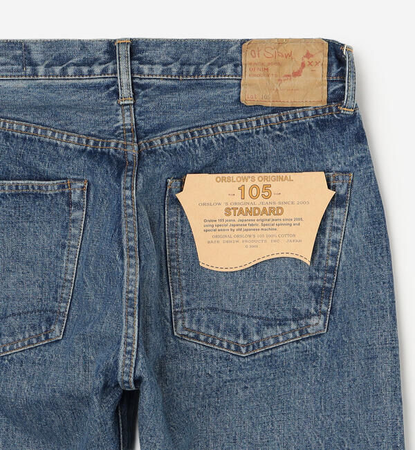  「orSlow | 105 STANDARD SELVEDGE DENIM 2YEAR WASH MEN」|デニム|