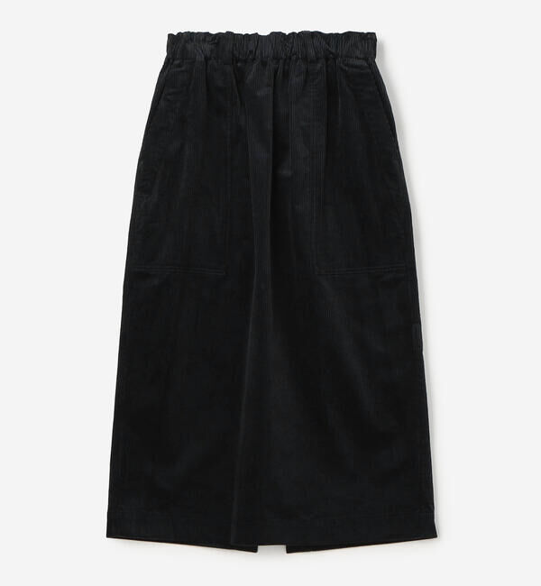  「nicholson & nicholson | 〈別注〉ストレッチコーデュロイ イージータイトスカート WOMEN」|スカート|BLACK