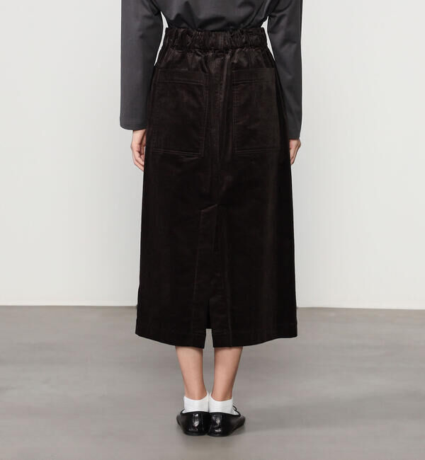 「nicholson & nicholson | 〈別注〉ストレッチコーデュロイ イージータイトスカート WOMEN」|スカート|