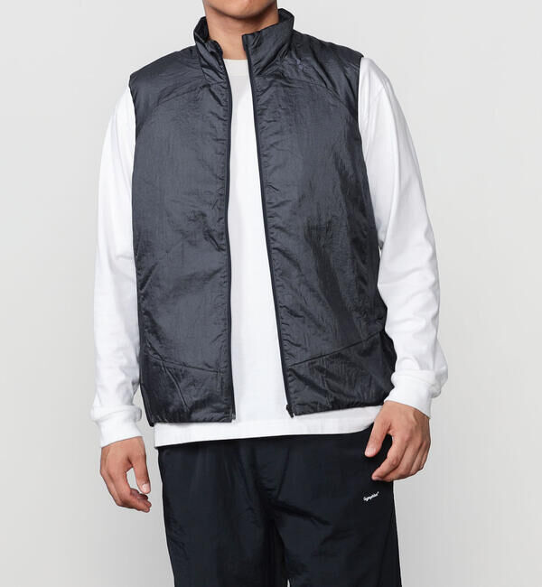  「Goldwin | Light Warmer Kochi Vest MEN」|ダウンベスト・ベスト|BLUE系1