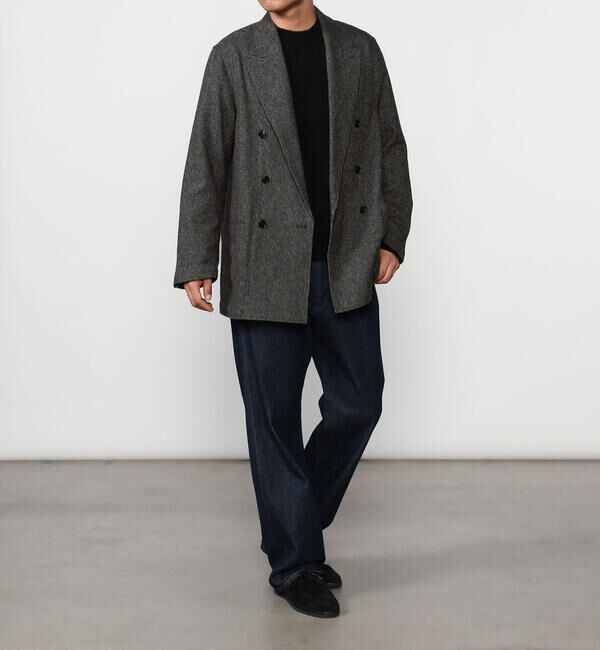  「CHEMISE D'ADAM | 〈別注〉SHIRT JACKET GREY MEN」|テーラードジャケット|
