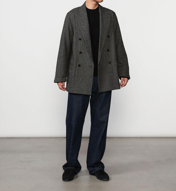  「CHEMISE D'ADAM | 〈別注〉SHIRT JACKET GREY MEN」|テーラードジャケット|