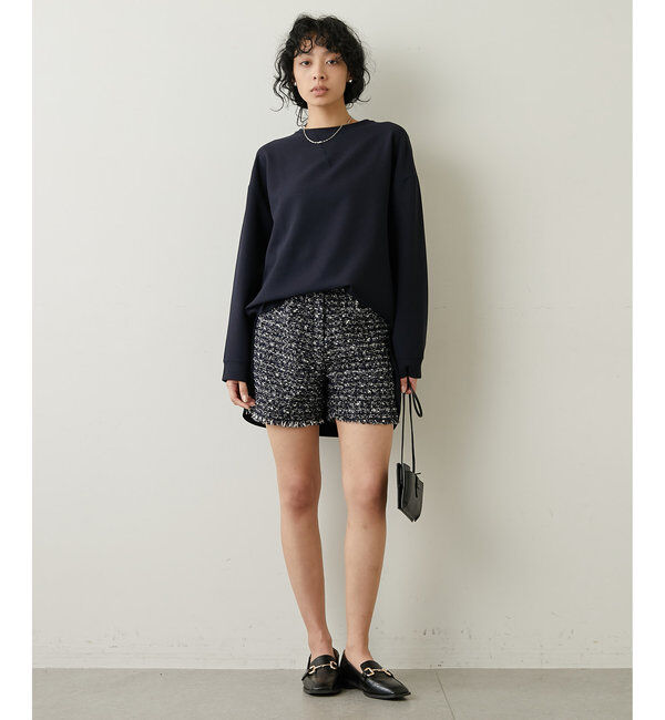  「《インナーにもおすすめ》Vガゼットプルオーバー」|Tシャツ・カットソー|