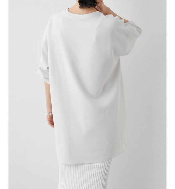  「《インナーにもおすすめ》Vガゼットプルオーバー」|Tシャツ・カットソー|
