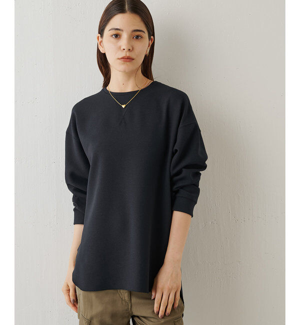  「《インナーにもおすすめ》Vガゼットプルオーバー」|Tシャツ・カットソー|