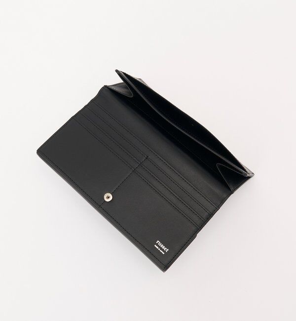  「スクエアプレートスリムロングウォレット」|財布|