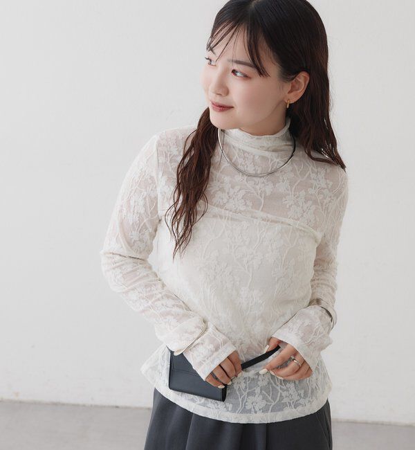  「レースタートルプルオーバー」|Tシャツ・カットソー|