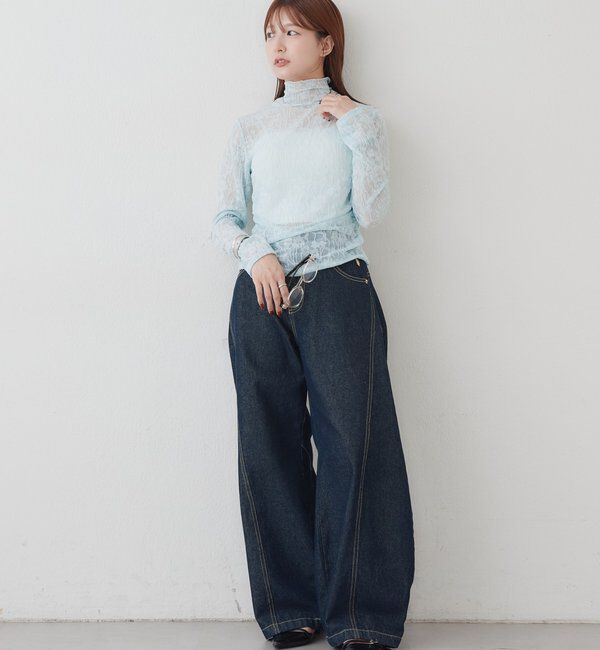  「レースタートルプルオーバー」|Tシャツ・カットソー|