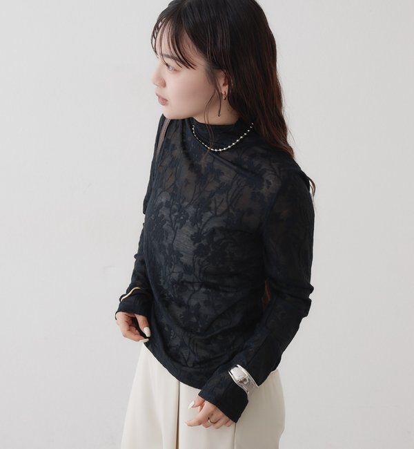  「レースタートルプルオーバー」|Tシャツ・カットソー|