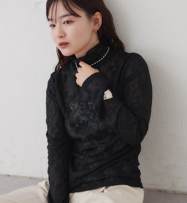  「レースタートルプルオーバー」|Tシャツ・カットソー|