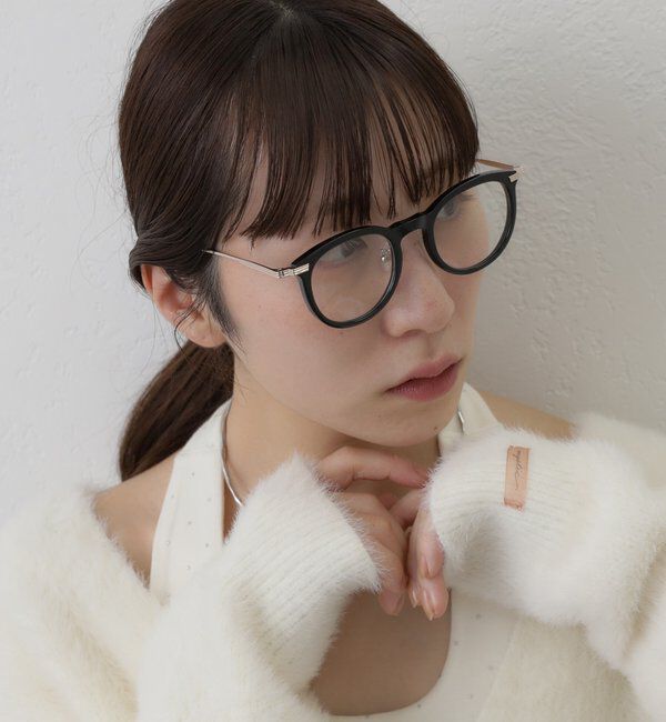  「メタルテンプルメガネ」|サングラス|