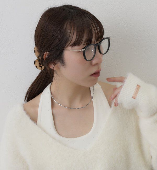 「メタルテンプルメガネ」|サングラス|