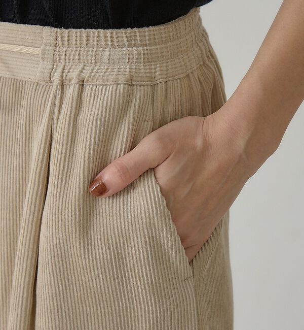 qualite「レーヨンコーデュロイパンツ」|その他|