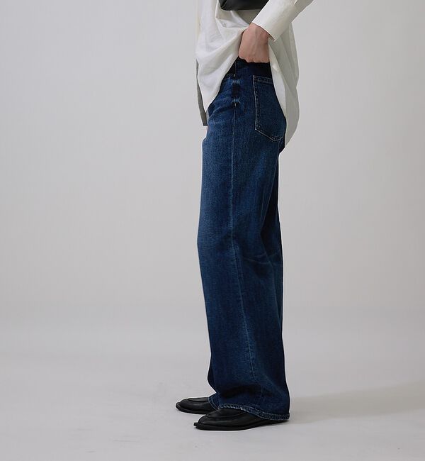 qualite「【Healthy DENIM/ヘルシーデニム】Aqua / アクア ルーズフレア」|デニム|