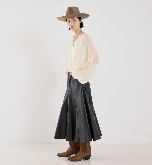 The Store by C' 「【COCUCA】シルクフェミニンブラウス」|シャツ・ブラウス|