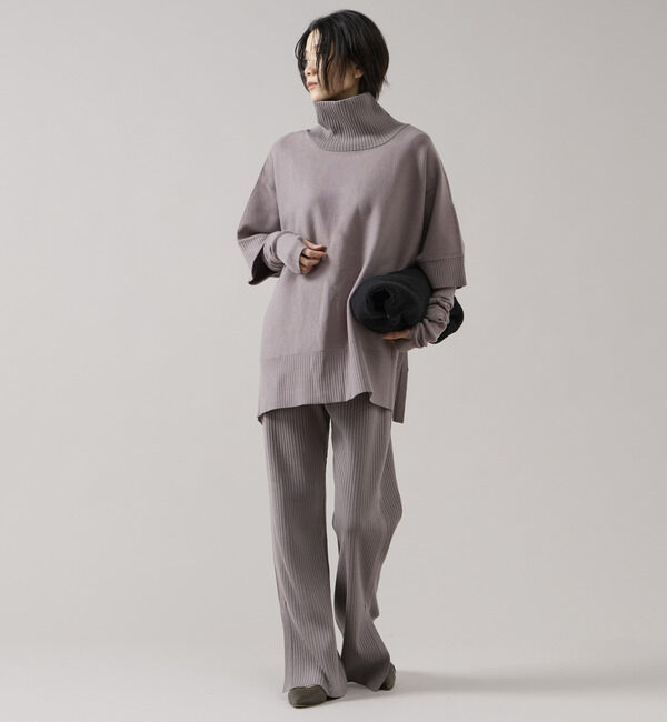 Liesse「【大草直子さんコラボ】リブニットパンツ（セットアップ可/店舗限定カラーあり）」|その他|