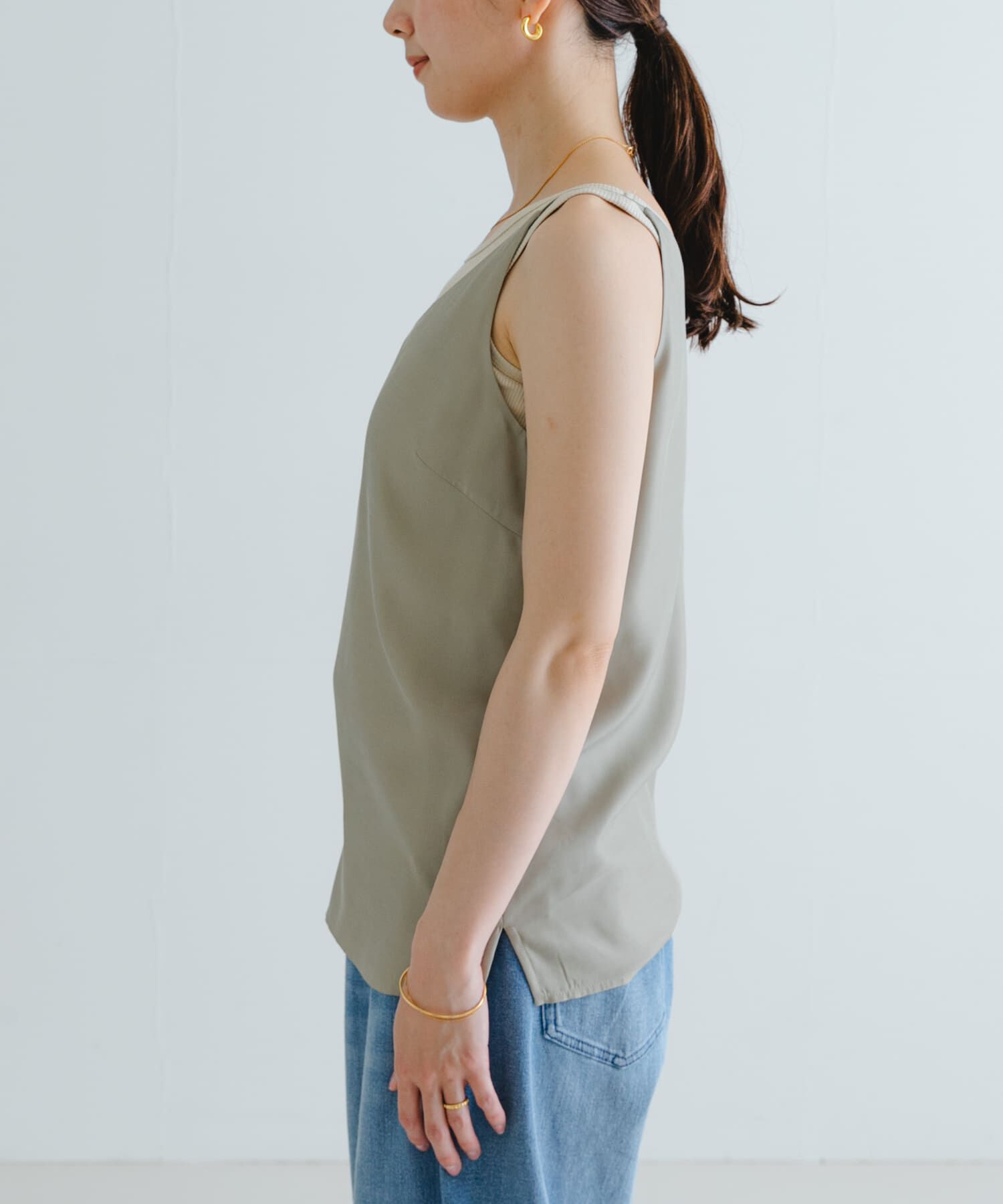 URBAN RESEARCH「『接触冷感』キュプラキャミトップ」|キャミソール|
