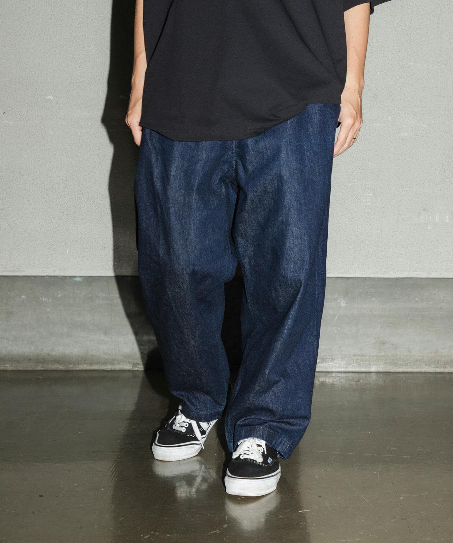 URBAN RESEARCH「Wide Dad　DAD EASY WIDE DENIM PANTS」|デニム|