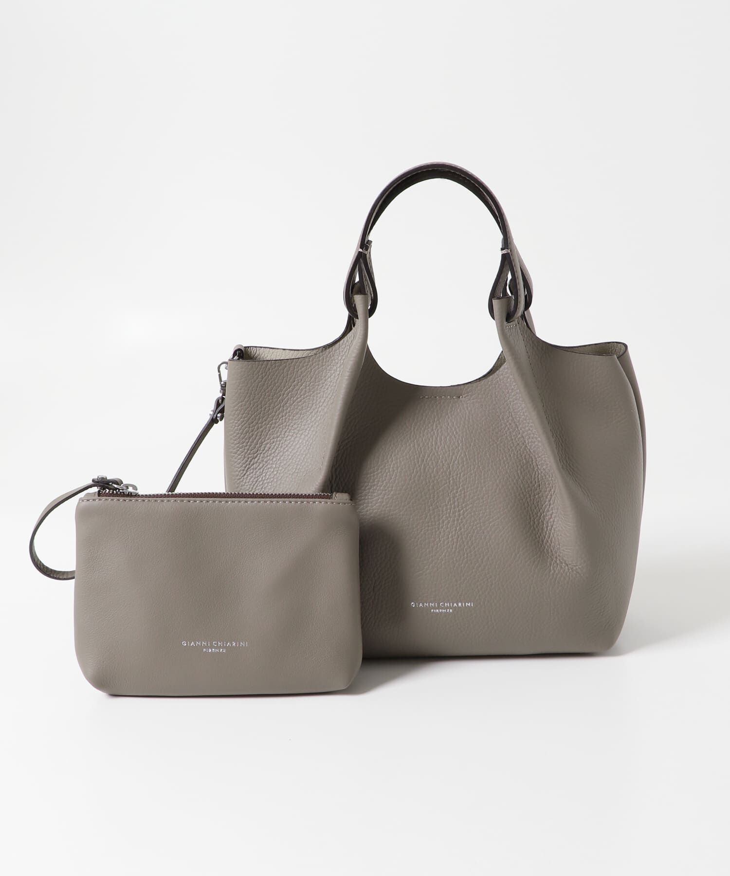 URBAN RESEARCH ROSSO「GIANNI CHIARINI　DUA」|ハンドバッグ|グレー系その他