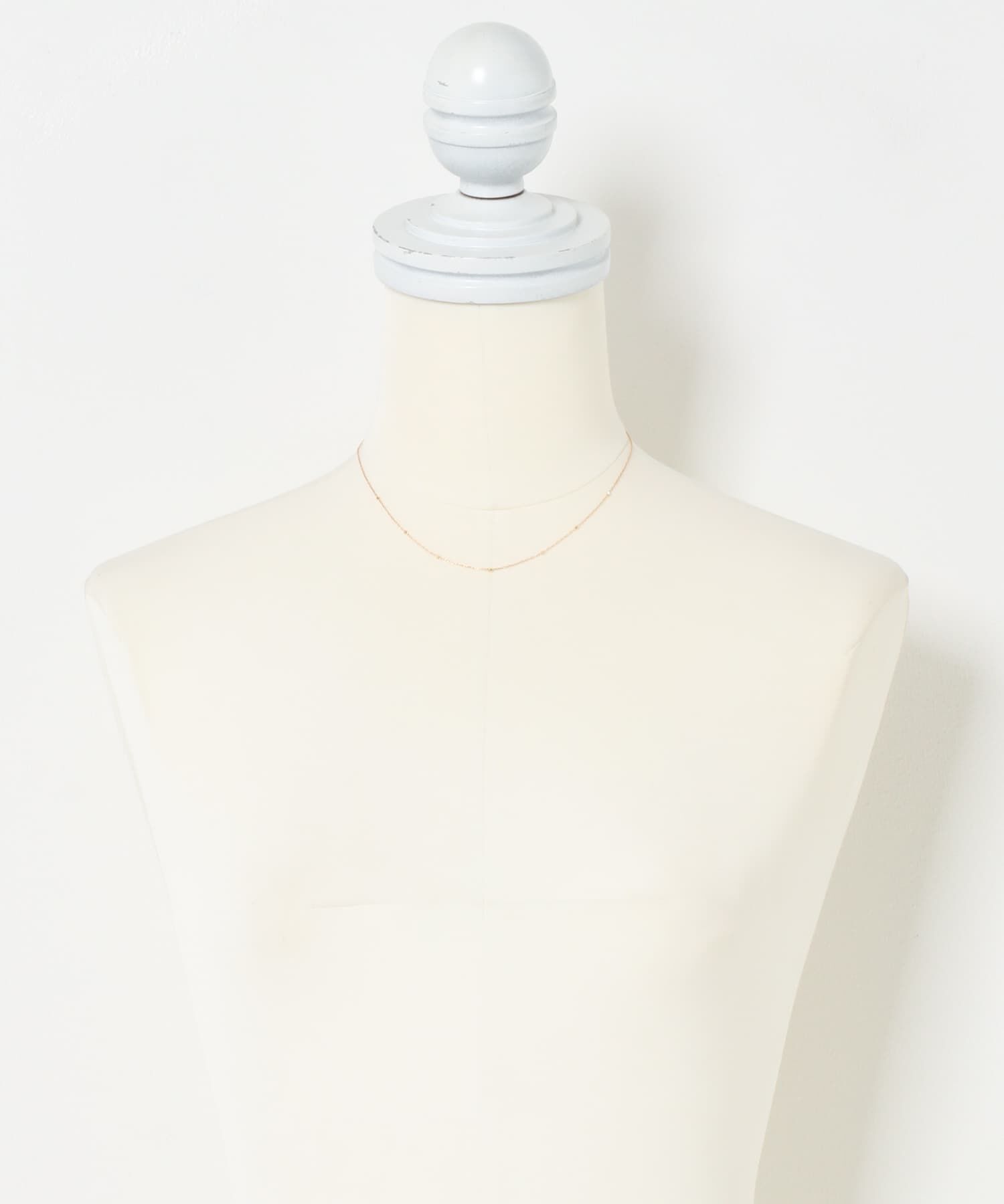 URBAN RESEARCH「decor『デコール』　K10 DOT NECKLACE」|ネックレス|