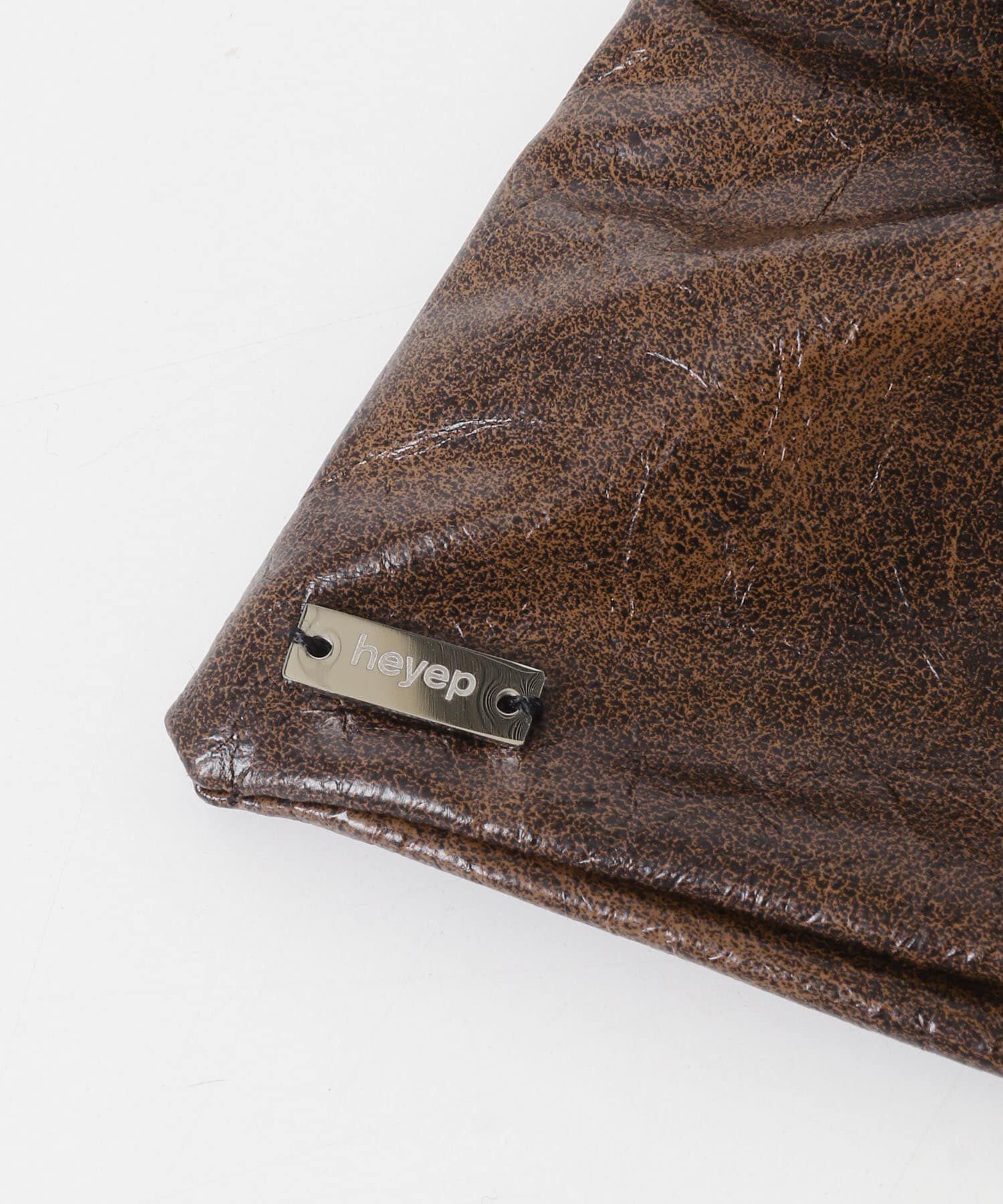 URBAN RESEARCH ROSSO「heyep　FAUX LEATHER SCRUNCHIE」|ヘアゴム・シュシュ|