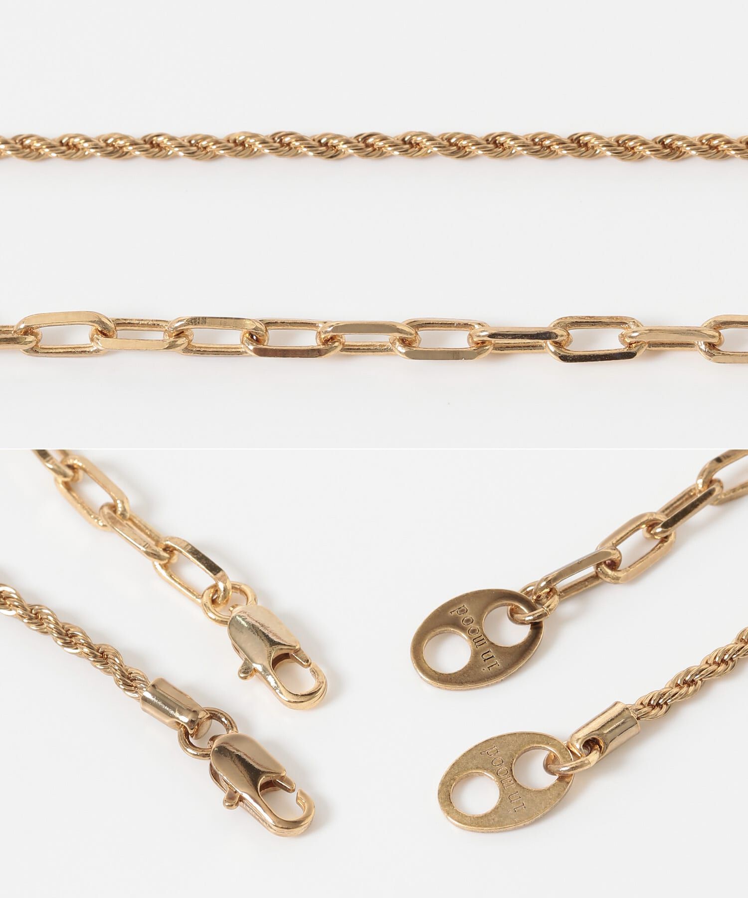 URBAN RESEARCH ROSSO「in mood　MELT HEART 2P NECKLACE」|ネックレス|