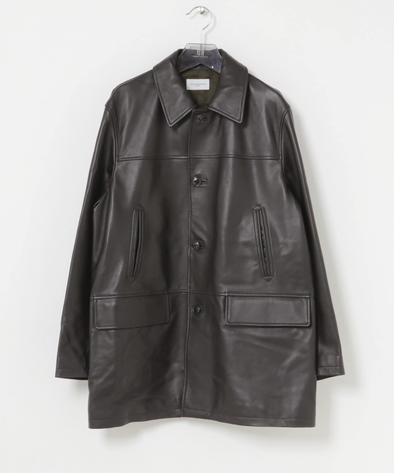 URBAN RESEARCH「new basic　LAMB LEATHER CAR COAT」|その他|