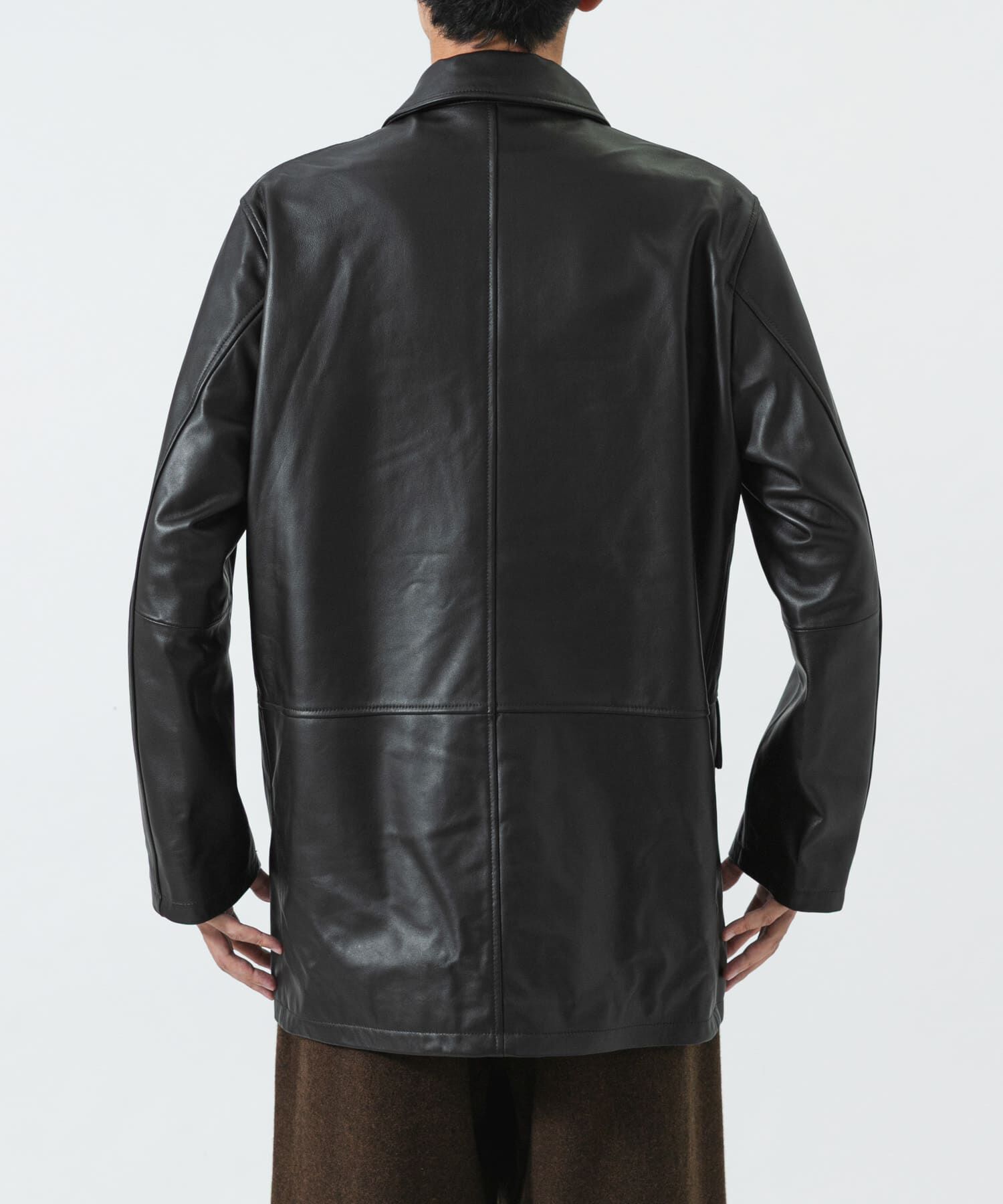 URBAN RESEARCH「new basic　LAMB LEATHER CAR COAT」|その他|