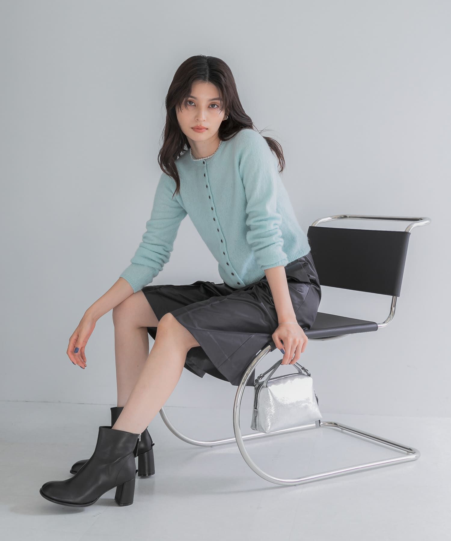 URBAN RESEARCH ROSSO「ベビーアルパカコンパクトニット」|ニット・セーター|