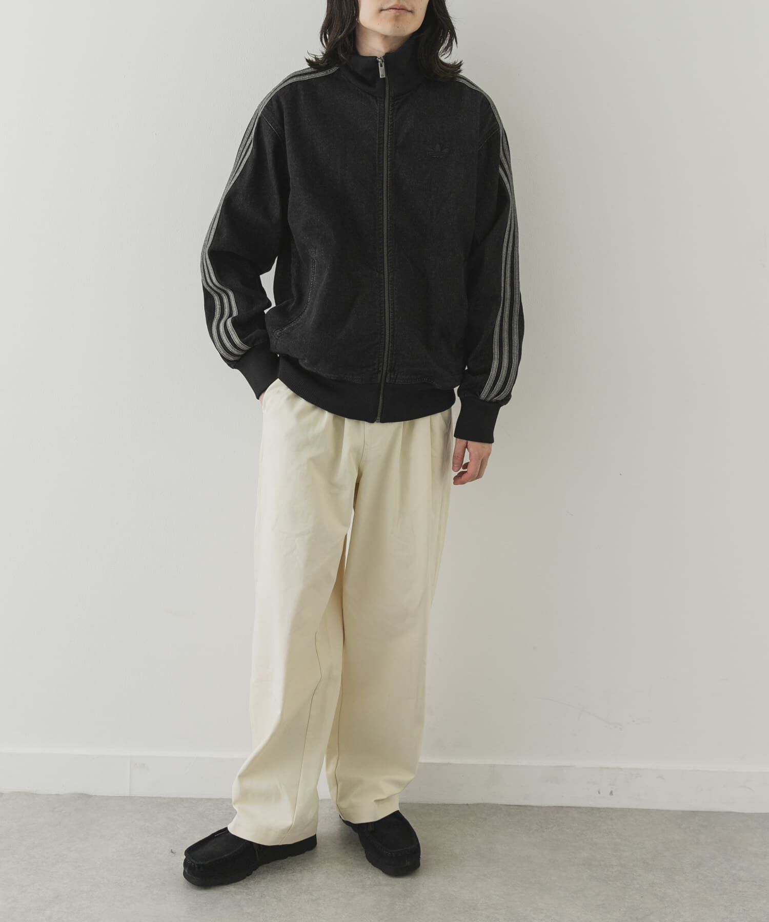 Sonny Label 「adidas　DENIM FIREBIRD TRACK TOP」|ブルゾン・スタジャン|