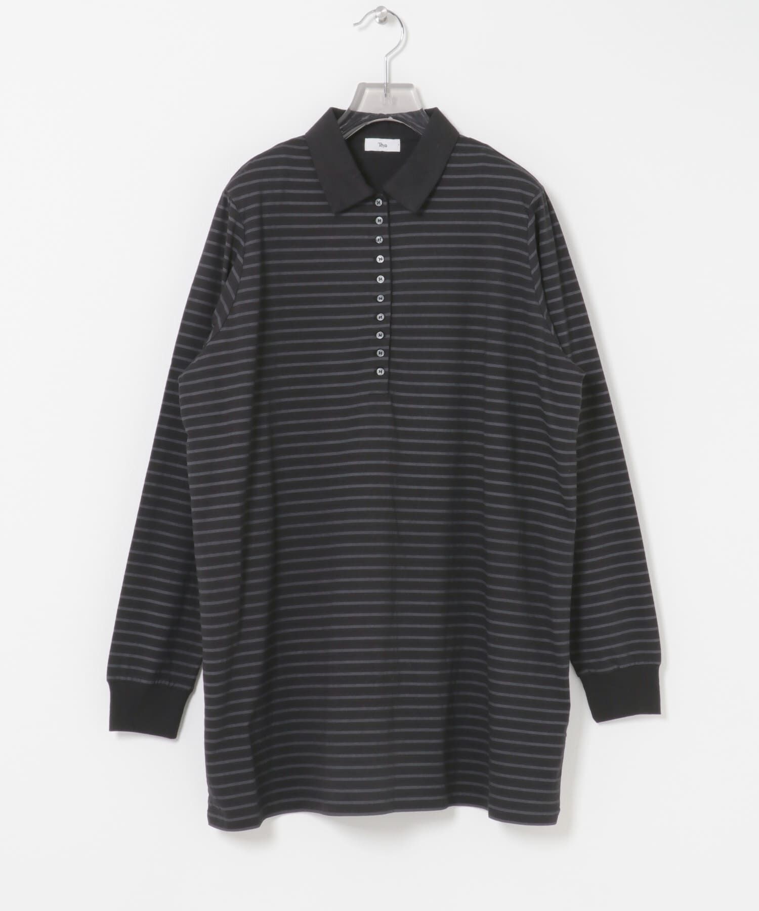 URBAN RESEARCH「Teya　Stripe Long Polo」|ポロシャツ|