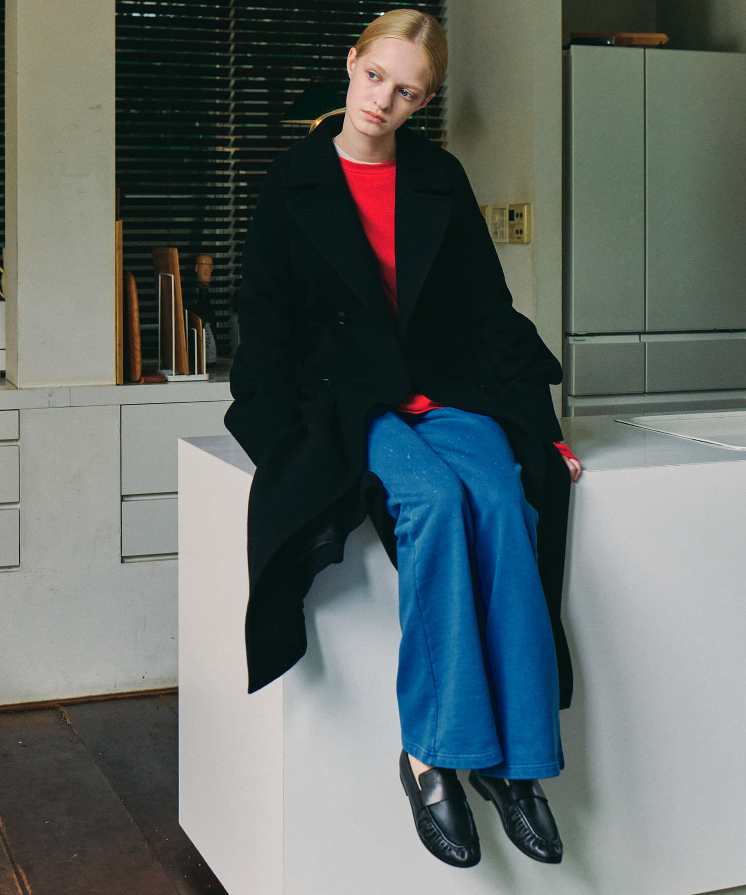 URBAN RESEARCH「Teya　Stardust Flare Pants」|その他|ブルー