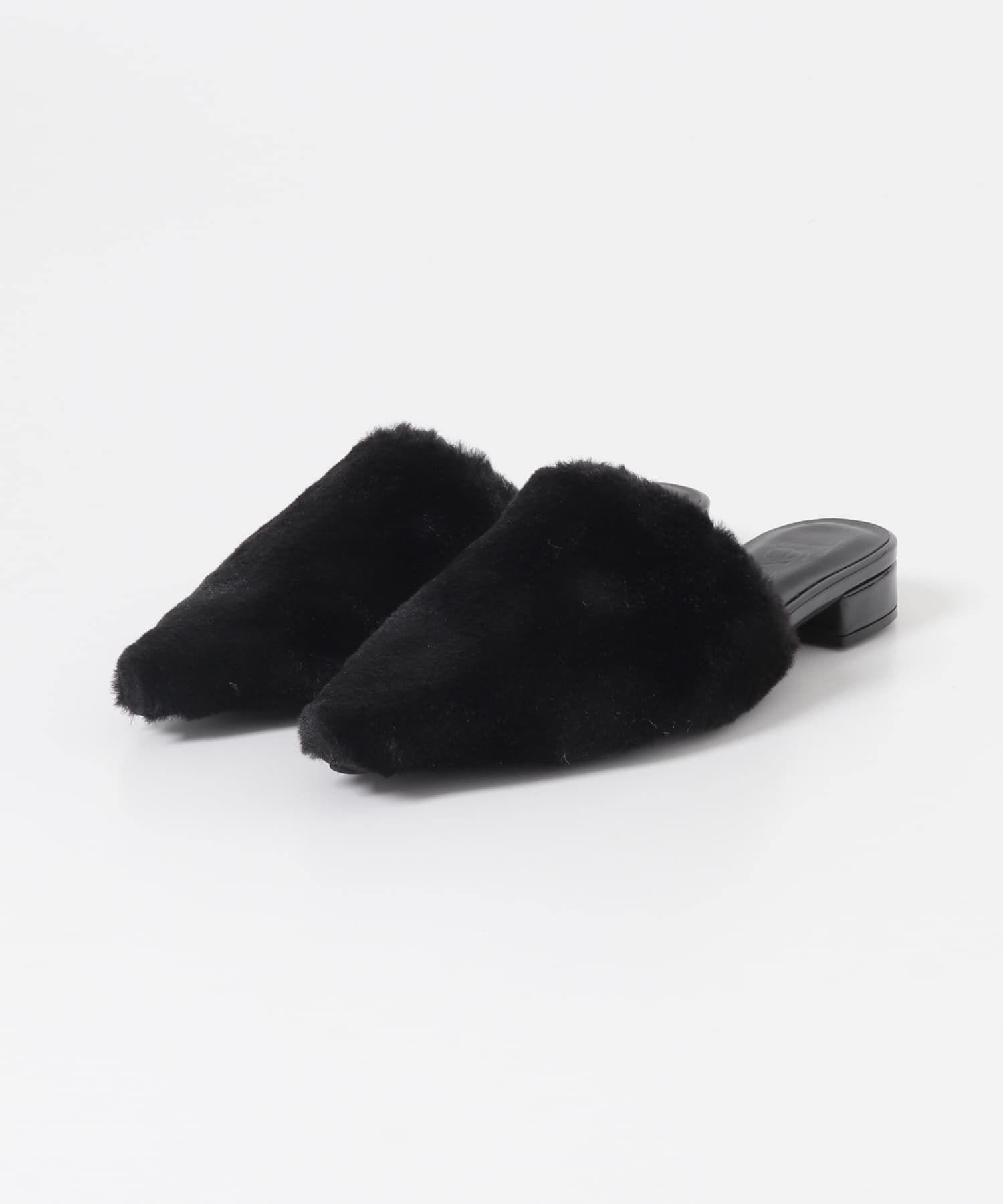 URBAN RESEARCH「Teya　Soft Faux Fur Flat」|サンダル|