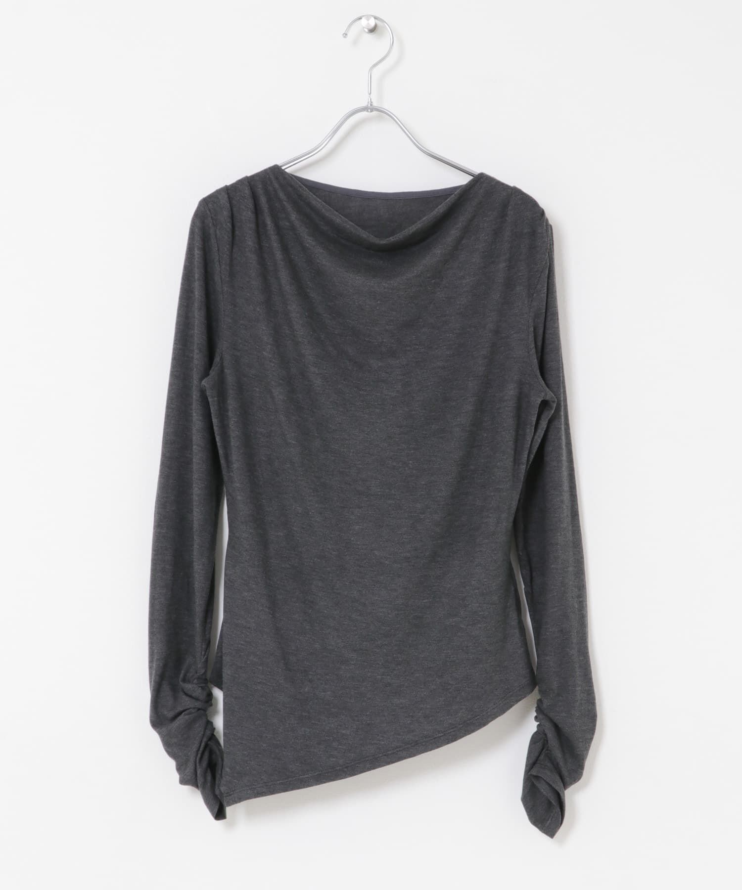URBAN RESEARCH ROSSO「ウォームタッチ2wayドレープカットソー」|Tシャツ・カットソー|