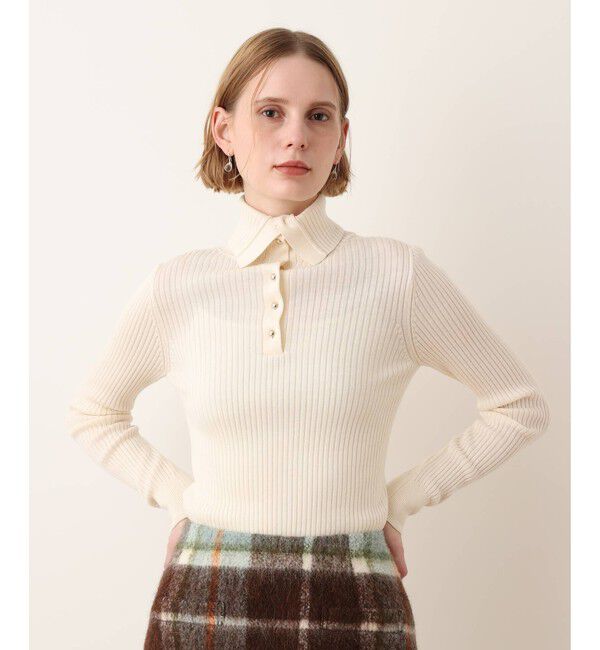 allureville「【Oggi.jp掲載】◇2WAYネックリブタートル」|ニット・セーター|