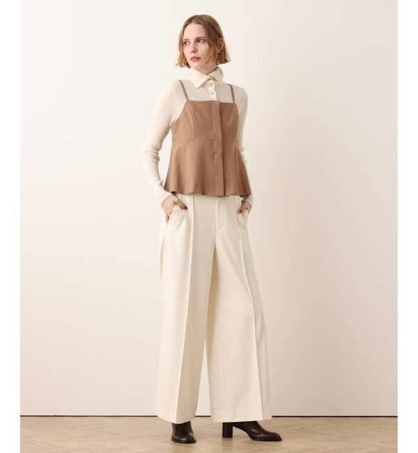 allureville「【Oggi.jp掲載】◇2WAYネックリブタートル」|ニット・セーター|