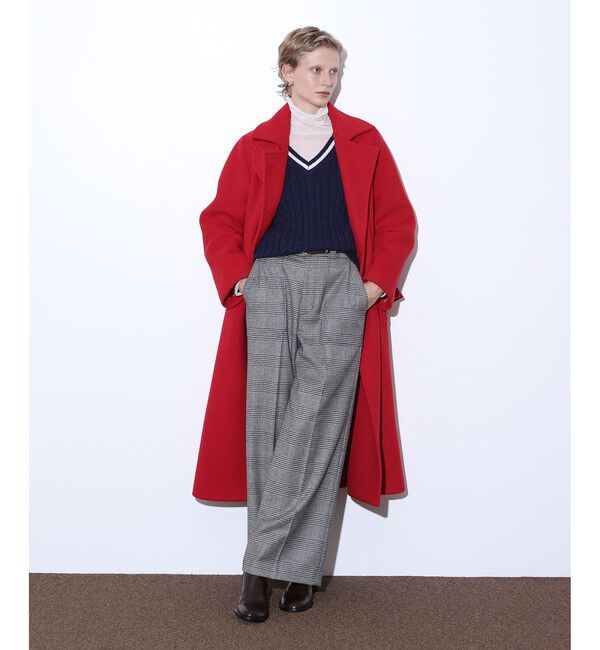 allureville「CHIC TWEEDベイカーパンツ」|チノ|