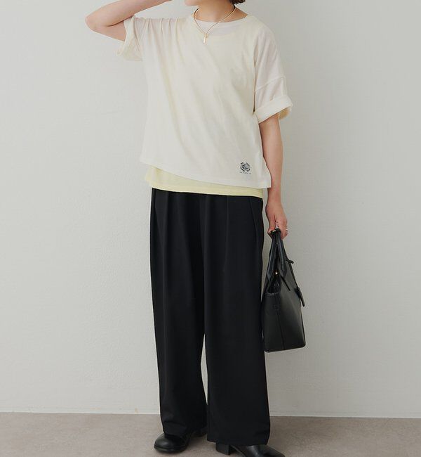  「【F&B】オーガニックコットンTシャツ」|プルオーバー|