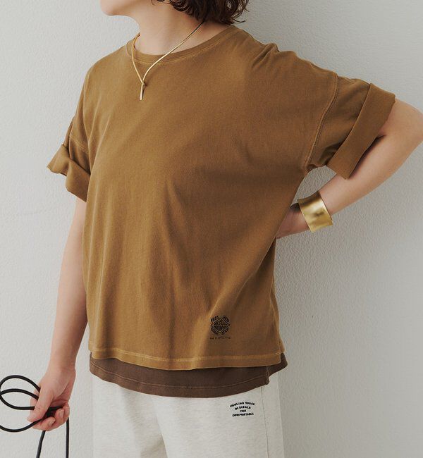  「【F&B】オーガニックコットンTシャツ」|プルオーバー|