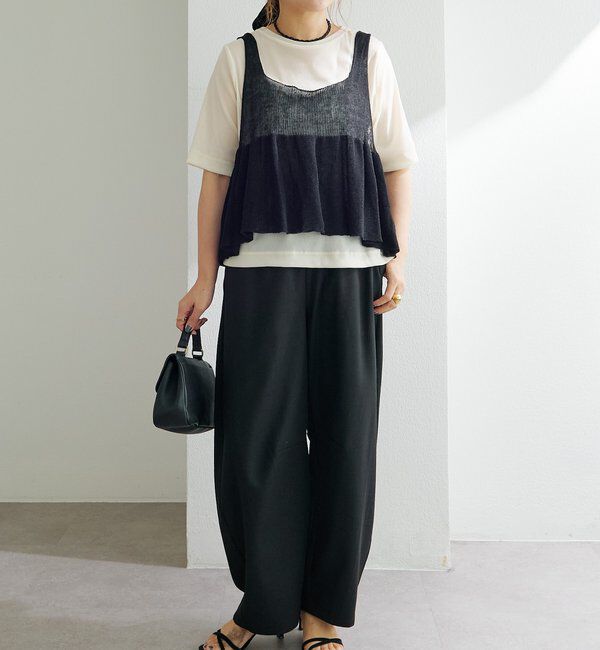  「ストレッチカーブシルエットパンツ」|その他|