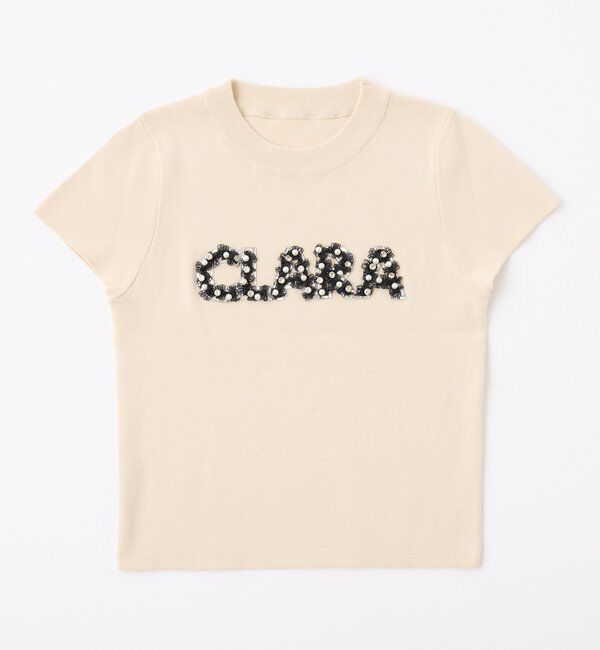 one after another NICE CLAUP「ビジューロゴニット」|ニット・セーター|