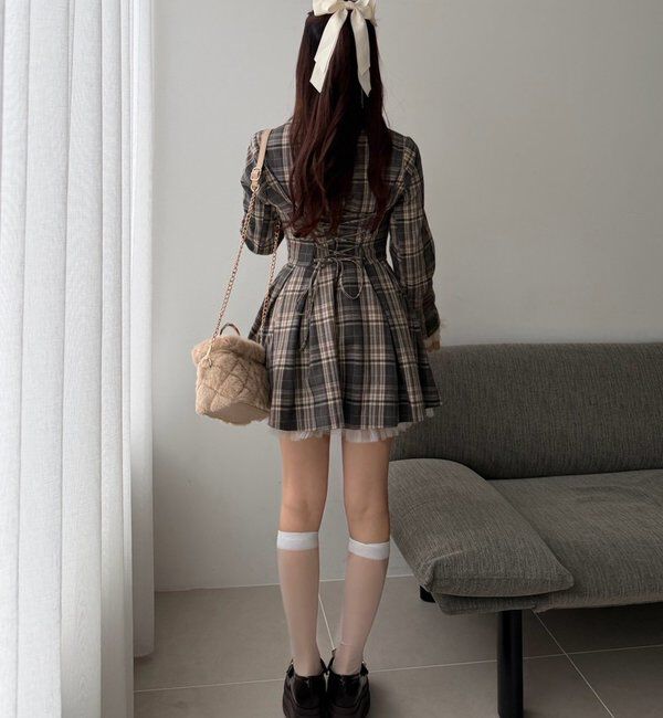 one after another NICE CLAUP「【ohana企画】 くびれ爆誕ジャケットワンピース」|その他|