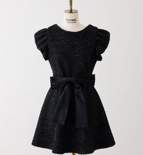 Seemi.by NICE CLAUP「【Seemi.by NICE CLAUP】リボンミニワンピース」|ワンピース|