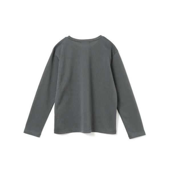 mizuiro ind「mizuiro ind トリコットロングスリーブクルーネックTシャツ」|Tシャツ・カットソー|