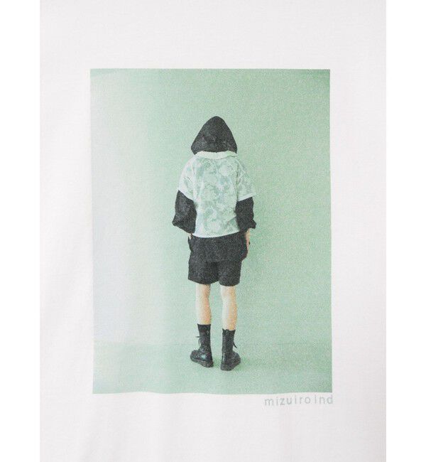 mizuiro ind「mizuiro ind フォトプリントＴ」|Tシャツ・カットソー|