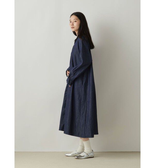 MidiUmi「MidiUmi デニムコートワンピース」|ワンピース|