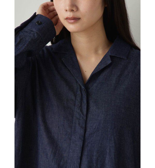 MidiUmi「MidiUmi デニムコートワンピース」|ワンピース|