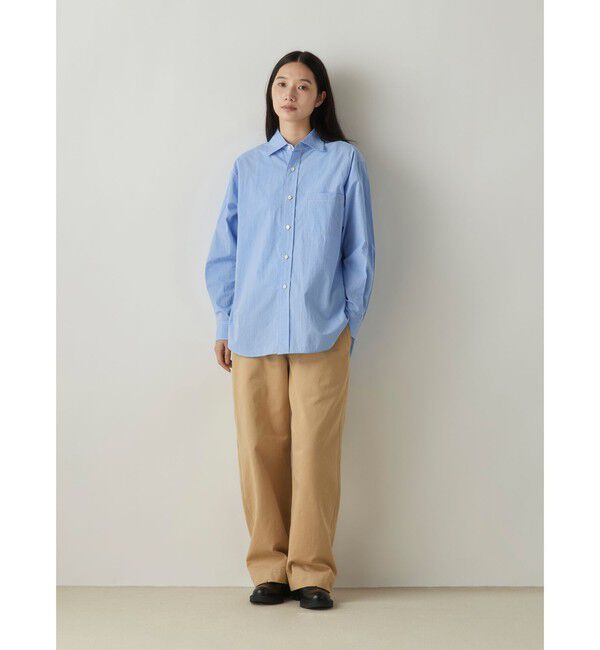 MidiUmi「MidiUmi ワイドワークシャツ」|シャツ・ブラウス|