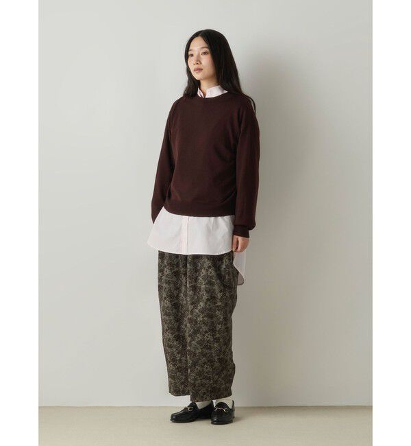 MidiUmi「MidiUmi クルーネックニットプルオーバー」|ニット・セーター|